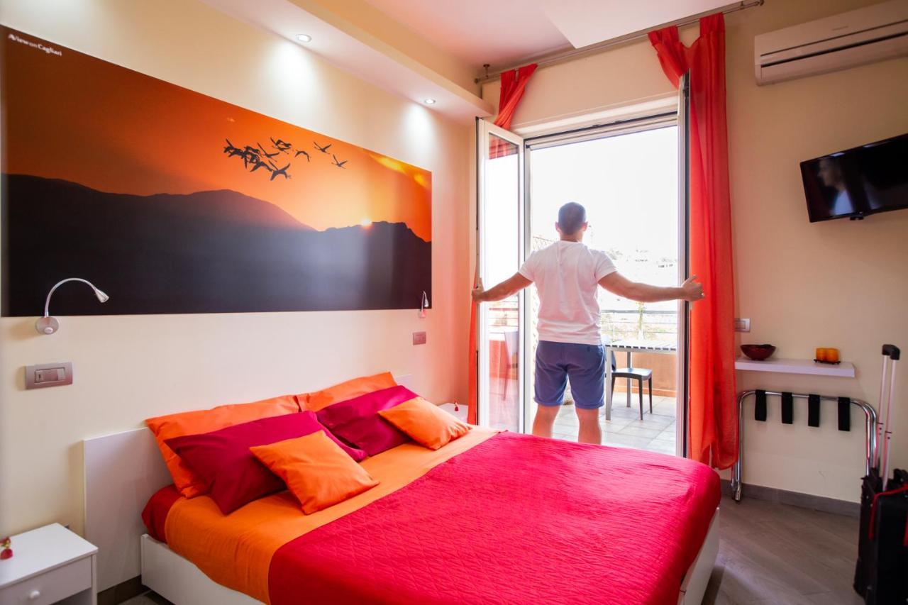 A View On Cagliari Hotel Bagian luar foto